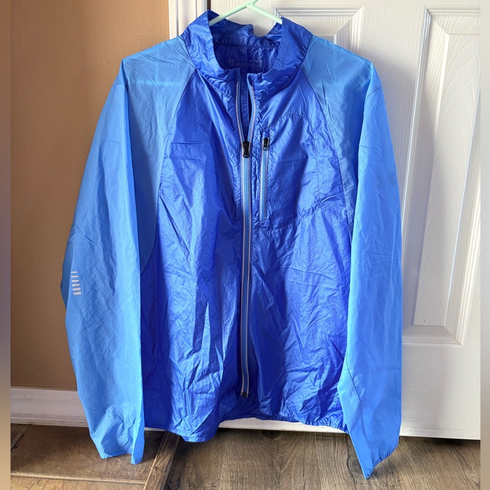 Under Armour Light Blue Men's Packable Windbreaker Jacket
